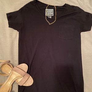 MOVING SALE Black T Shirt Dress